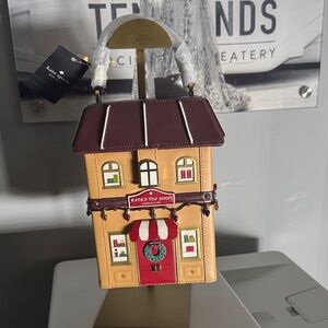 Kate Spade Storefront Handbag in Red and Brown
